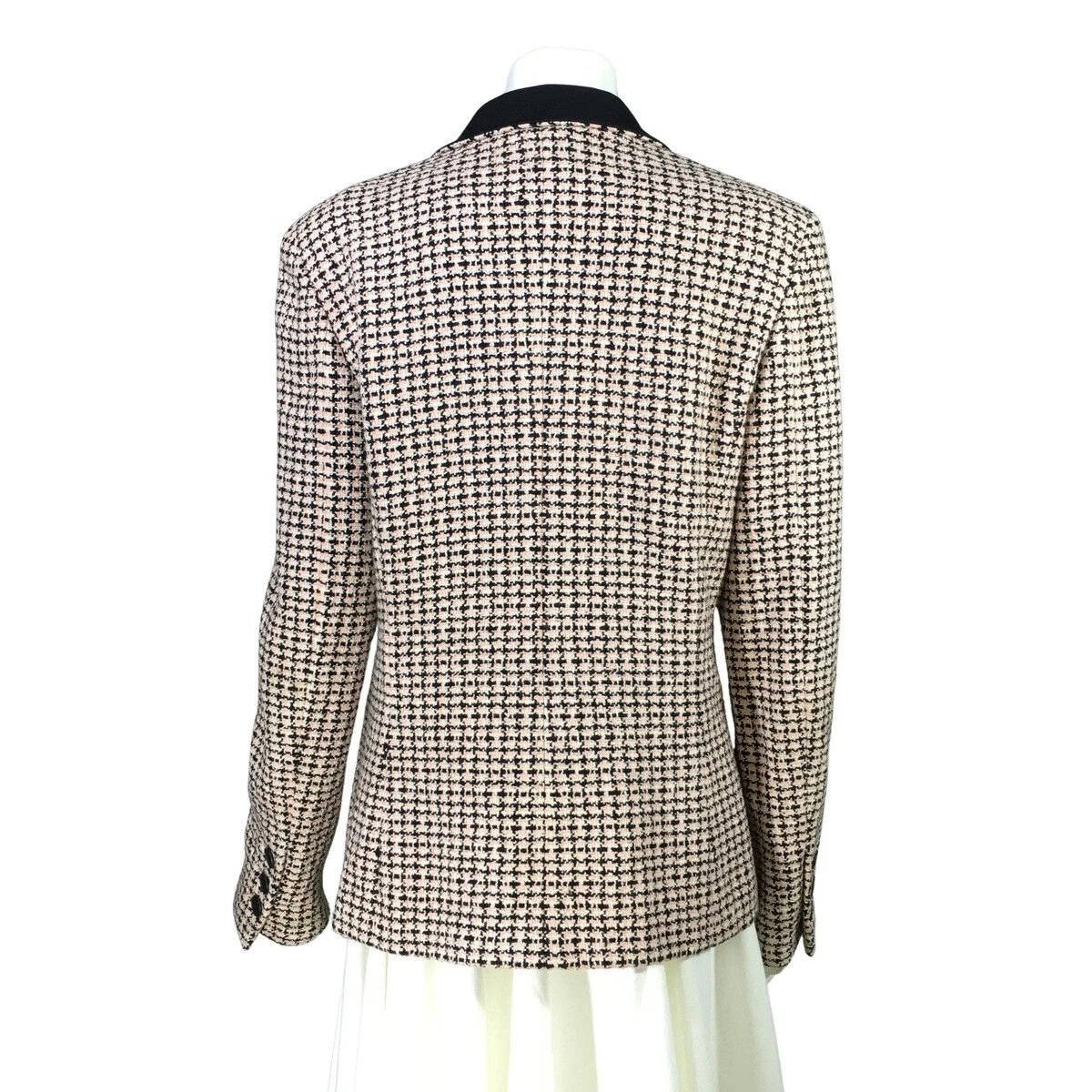 Giacca blazer CHANEL tweed 02P 2002 donna 40