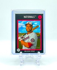 NELSON CRUZ 2022 Topps Heritage #29 '73 TOPPS VENEZUELA STAMPS SSP INSERT