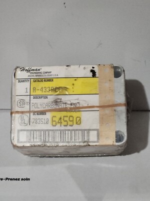 HOFFMAN A-433PC7 INDUSTRIAL CONTROL PANEL ENCLOSURE Still In Seal