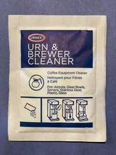 Urnex Brewer Cleaner Coffee, Tea, Espresso Makers, 1 oz  (packs of 10)