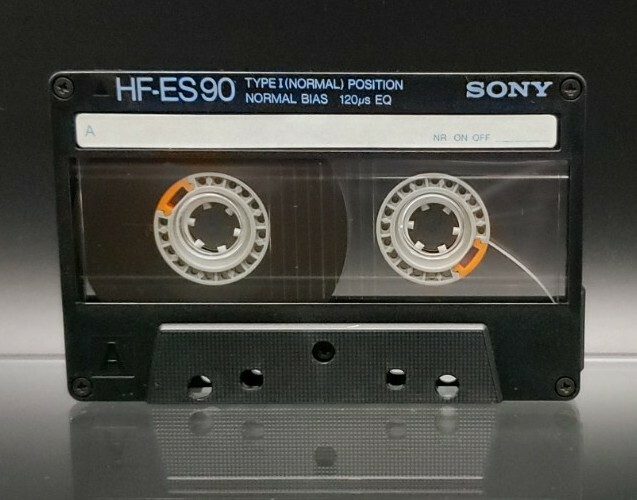 【新品】SONYカセットテープHF-ES90 10本セット Used) Sony HF-ES 90 Blank Audio Cassette Tape Type I Normal