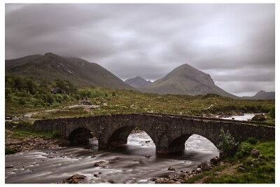 Sligachan Old Bridge, Isle of Skye, Scotland, UK.. - 18'' x 12'' PRINT - SCOTLAND