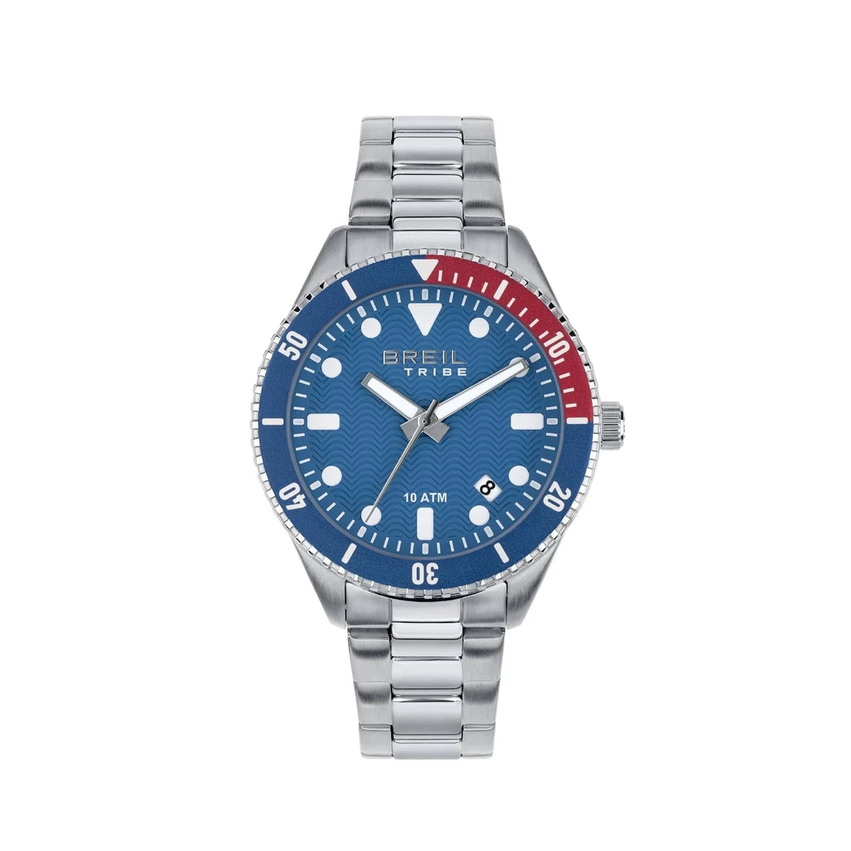 Orologio Uomo BREIL LINK TW1509 Bracciale Acciaio Blu