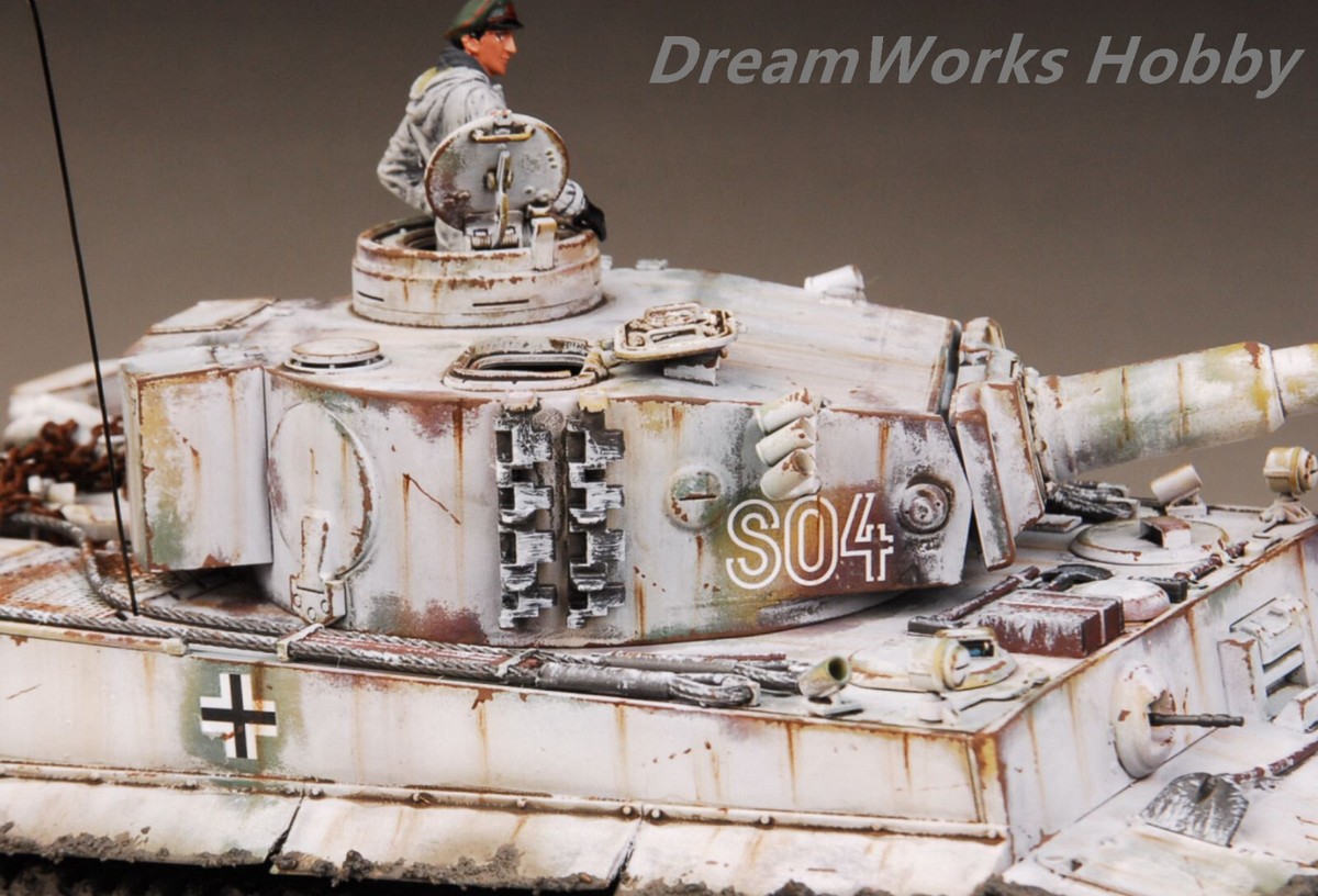 Award Winner Built 1/35 Legendary Wittmann`S Snow Tiger S04