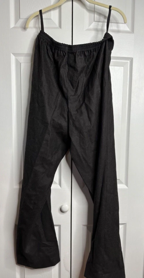 Calça ESKANDAR NEIMAN MARCUS Japonesa Feminina 1 Marrom Lã Cashmere - Imagem 3 de 4