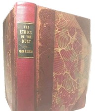 Décor Antique Ethics Of The Dust by John Ruskin HC  Conkey 221p - 6" X 4"
