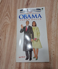 Obama Paper Doll Book Tom Tierney 2009 16 Pages Barack, Michelle, Sasha, Malia