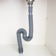 Extendable Sink Drain Hose 80 90cm Flexible Plastic Pipe for Easy Installation