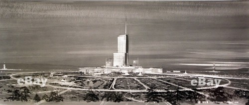 EPCOT Concept Walt Disney World 1969 Vintage Photo + Roy O. Disney Press Release - Picture 2 of 11