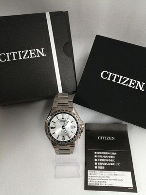 CITIZEN Solar Radio Watch CB0210-54A H145-s122601 Used