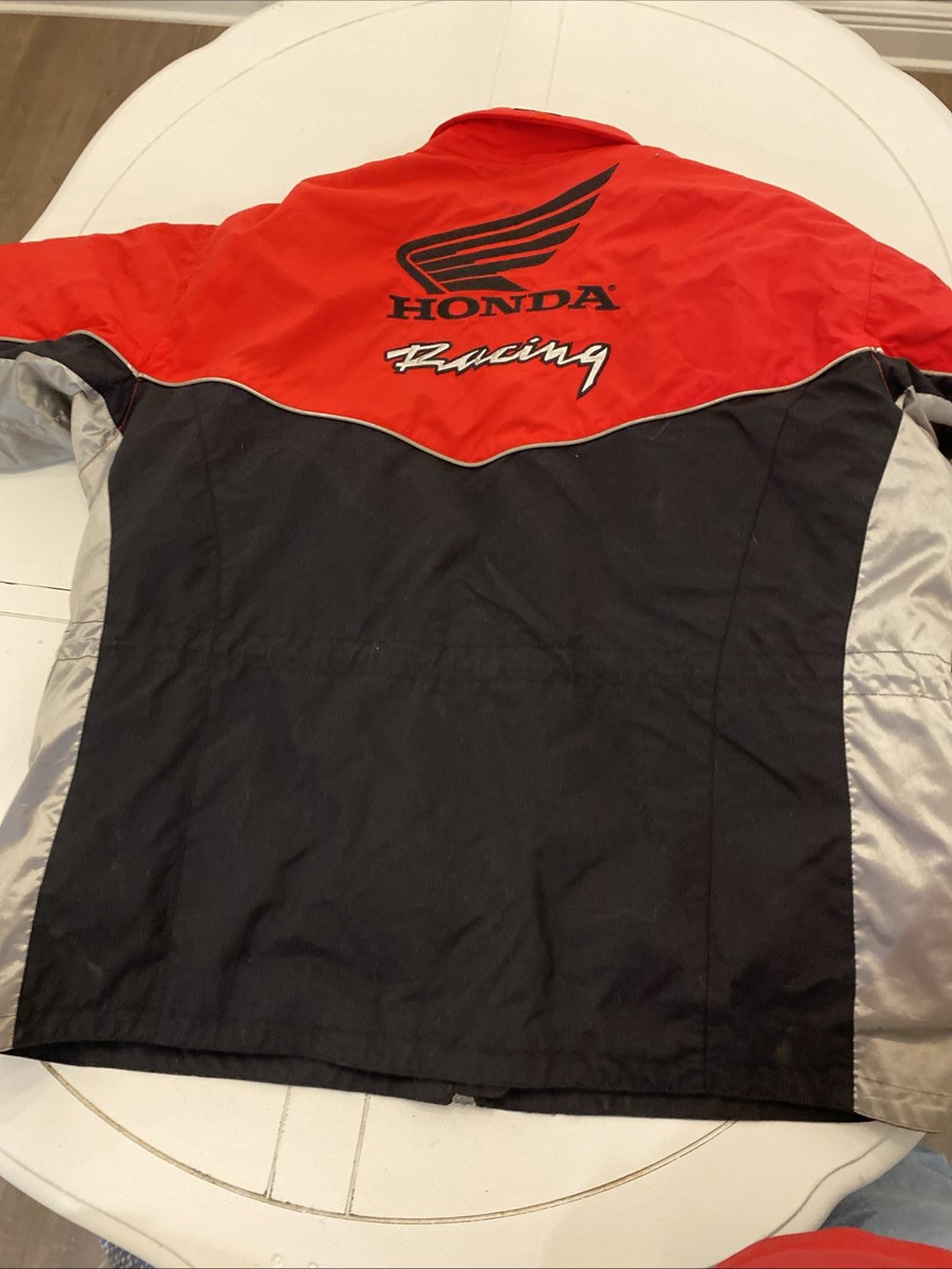 Vintage Honda Racing Jacket Red 3XL Official Product Woody