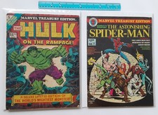 The Hulk On The Rampage -The Astonishing Spider-Man Treasury Edition Comics