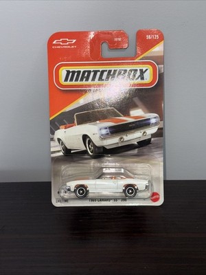 2026 Matchbox 1969 CAMARO SS 396 White 56/125 VHTF Convertible | eBay