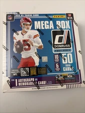 2025 Donruss Football Factory Sealed Mega Box