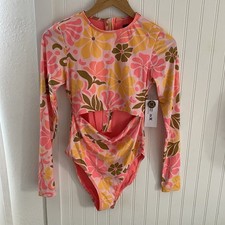 Hurley Isola Cut Out Long Sleeve Moderate Sur...