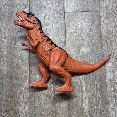 T Rex Dinosaur Plastic Toy 12'' Sound Roars Eyes Light Up WM-H 20211103 Working