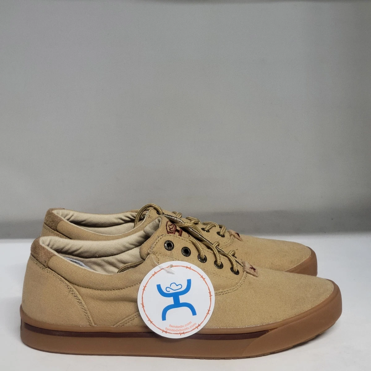 TWISTED X ECO TWX  SIZE 8 Casual Tan Canvas Men\'s Shoes Twisted X Men main image 3