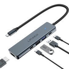 USB-C Hub 5-in-1 Multiport Adapter 4K HDMI 100W Power Delivery