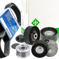 Bosch 6PK1195 Keilrippenriemen-Satz + Freilauf FüR Idea Punto Fiat Lancia