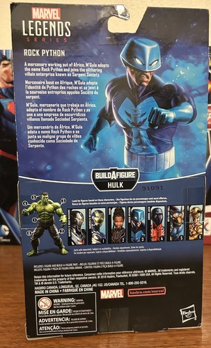 Marvel Legends Series Rock Python Hasbro Build A Action Figure BAF Hulk Comics - Picture 2 of 2