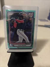 2024 Bowman Chrome - Prospects James Wood #BCP-216 Aqua Mojo Refractor /299 (RC)