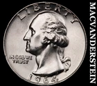 1964 Washington Quarter- Silver- Choice Gem Brilliant Uncirculated Luster #J4769