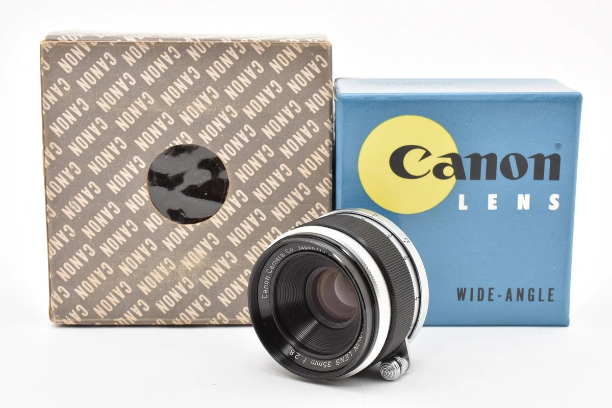 Canon 35mm Focal f/2.8 Camera Lenses for sale | eBay