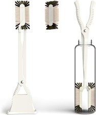 Bottle Brush and Two Replacement Brush Heads Set, 16-Inch Extra-Long Handle  Bo