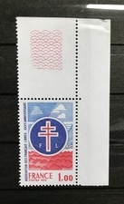 Timbre de France N°1885 "Association des Français libres"/Année 1976/Neuf luxe**
