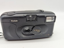 VINTAGE Kodak KB 10 35mm Point  Shoot Film Camera With Flash Untested