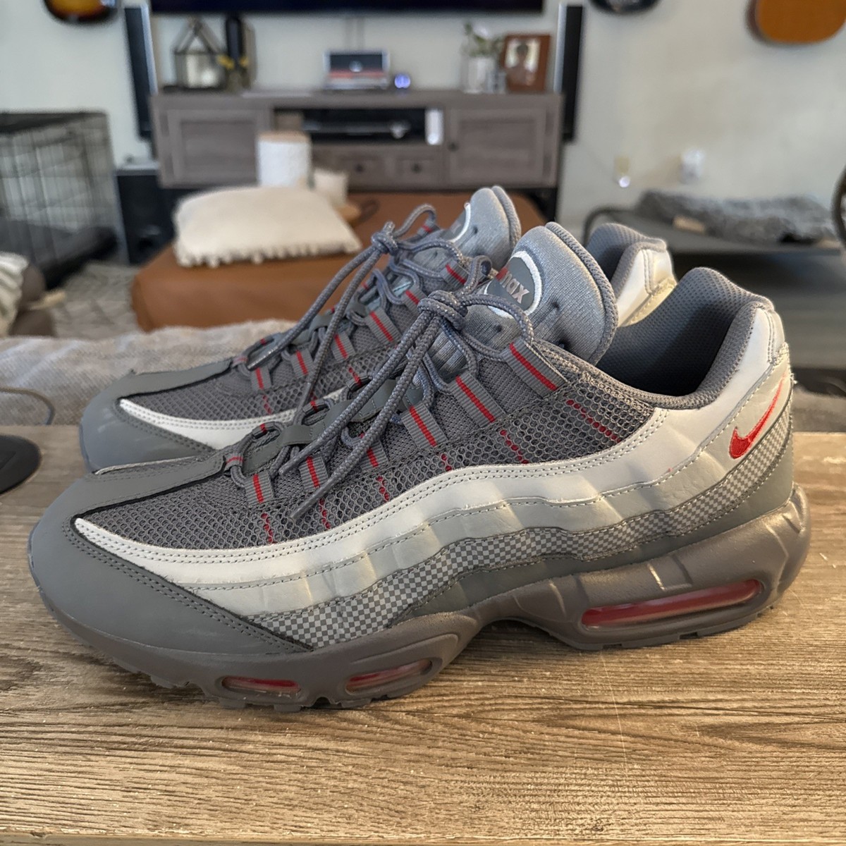 Air Max 95 Smoke Grey Red Nike Air Max 95 QS Comet Japan Smoke