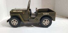 Vintage 1963 Tonka 10" Military Jeep Universal No. 251 Nice Clean Tub B