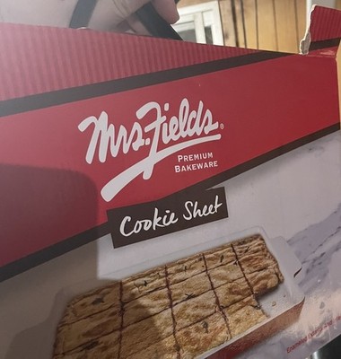Mrs. Fields Premium Bakeware Cookie Sheet-NEW-RED Enamel-17.5 X 10.5 New In Box