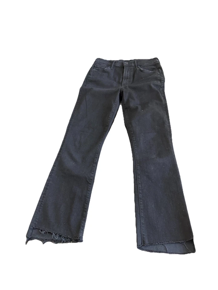 Mother The Insider Crop Two Step Fray Black Night Not Guilty Size 27 Casual - Image 2 of 4