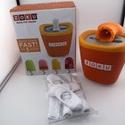 Zoku Quick Pop Popsicle Maker Yogurt Ice Cream With Dip Sticks