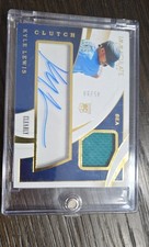 2020 Panini Immaculate - Clutch Rookies Autograph Relics Kyle Lewis #CR-KL Gold 