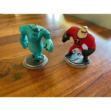 Disney Infinity Figures Sulley Monsters Inc Mr Incredible Pixar INF-1000001 2
