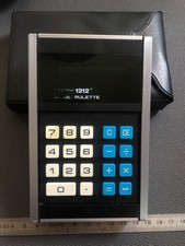 calculator calculatrice design UNISONIC 1212 ancienne vintage collection