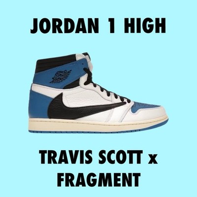 Size 10.5 - Jordan 1 Retro x Fragment Design x Travis Scott High