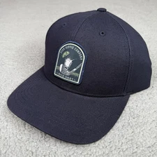 Fish Hippie Hat Cap Snap Back Navy Blue Nice Shot Structured Golf Cocktail New