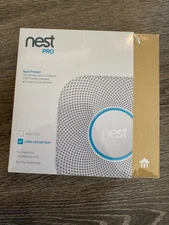 Google Nest 2nd Gen Protect Smoke and Carbon Monoxide Alarm Detector with...