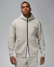 Jordan Light Gray Hooded Jacket