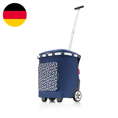 Reisenthel Carrycruiser plus in Frame Signature Navy   Tragbarer Einkaufstrolley