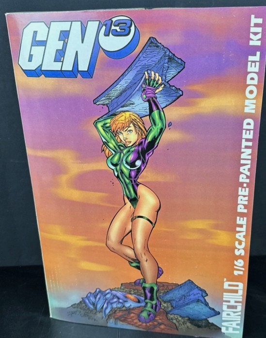 Gen 13 Fairchild Model Kit Statue New 1/6 Scale Painted 1997 COA Limited Number