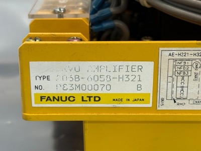 Fanuc A06B-6058-H321 Servo Amplifier Drive A06B6058H321 | eBay