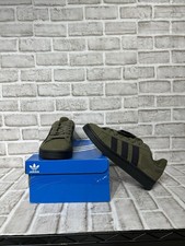 PARA HOMBRES ADIDAS CAMPUS 00 'OLIVE STRATA CORE NEGRO, JI3307, Talla 10.5, Nuevo Con Caja
