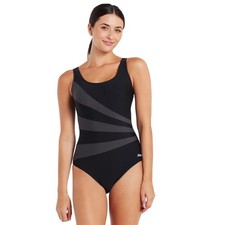 Zoggs Women's Sandon Scoopback Swimwear, Women's Swimwear, Chlorine Resistant