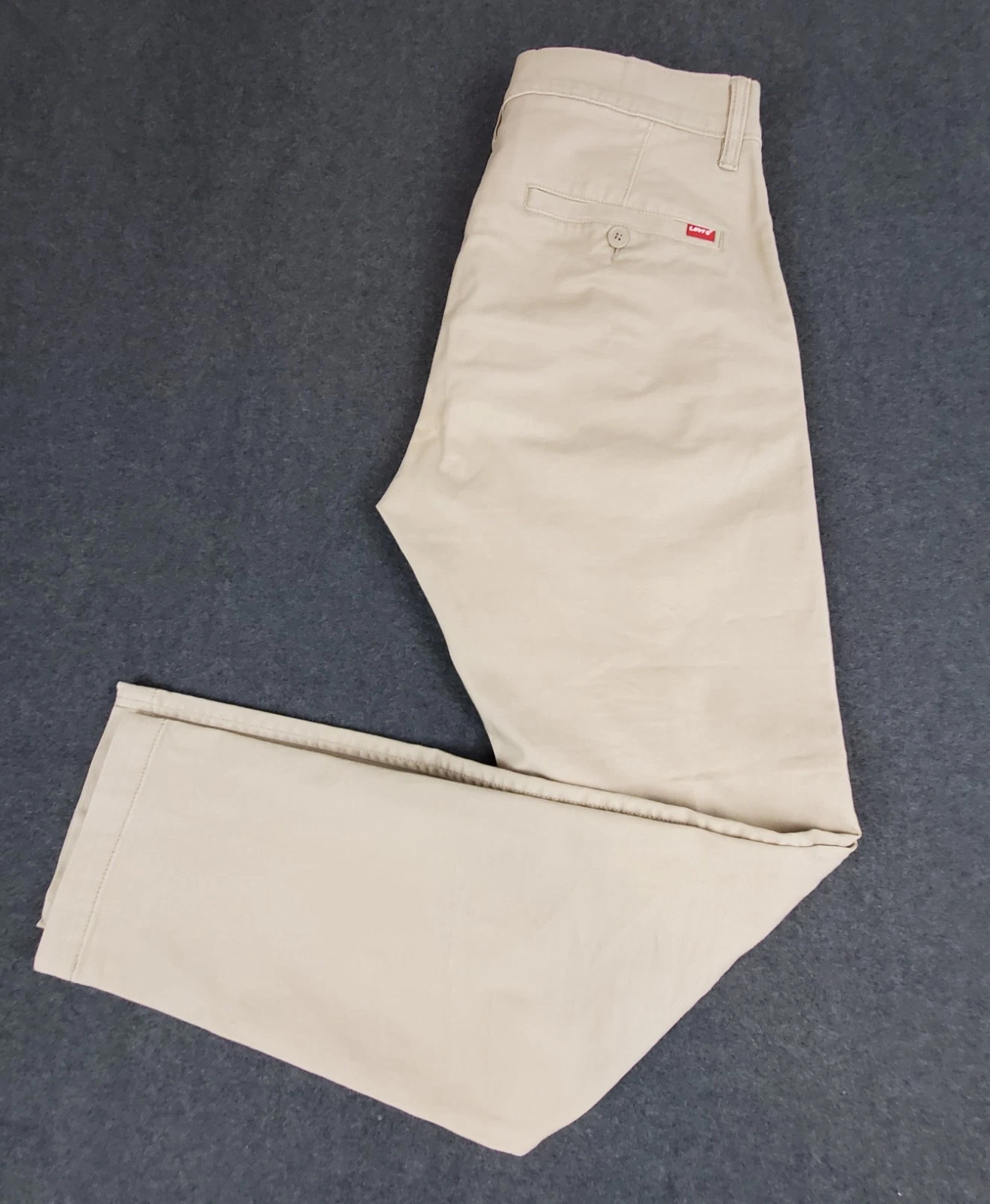 Levi's XX Chino Pants Standard Taper Stretch Men 32x32 (34x30.5) Tan Golf Preppy