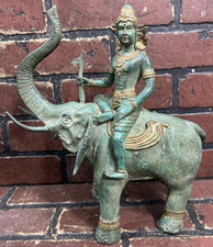 De colección Indra elefante Airavata jinete dios hindú pesado, grande, RARO