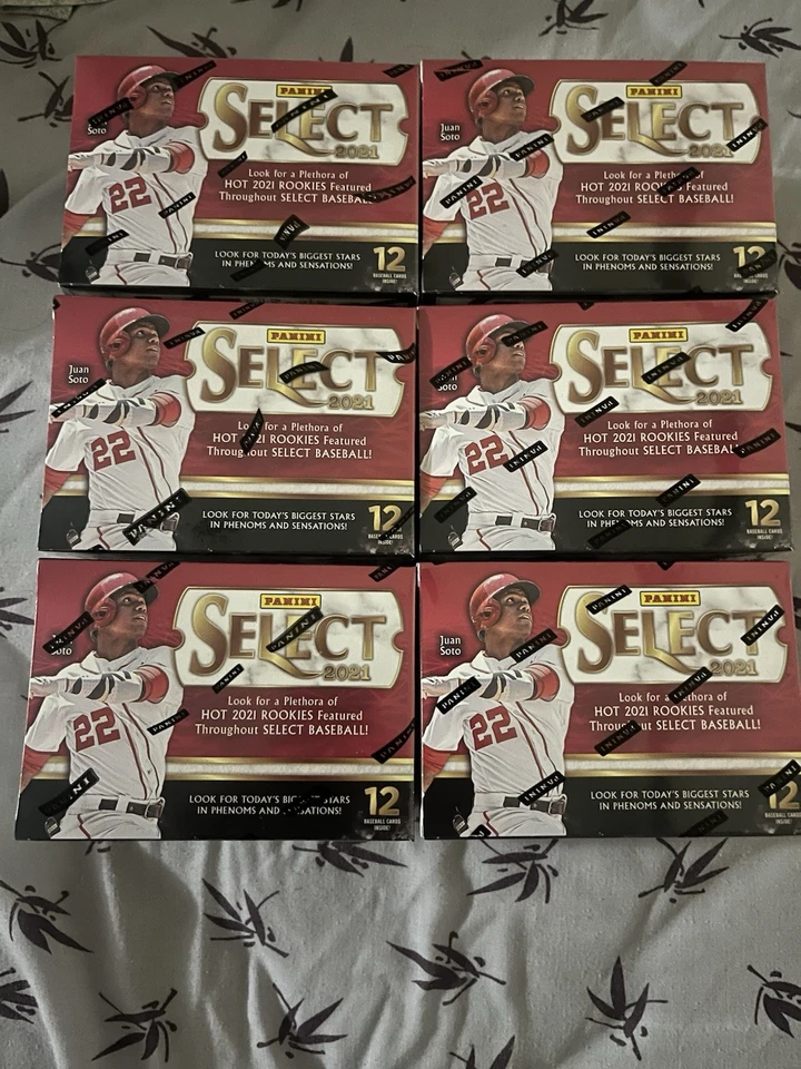 2021 Panini Select Baseball Blaster Boxes! 6 box Lot Sealed 🔥Scope Parallels! - Image 2 of 3